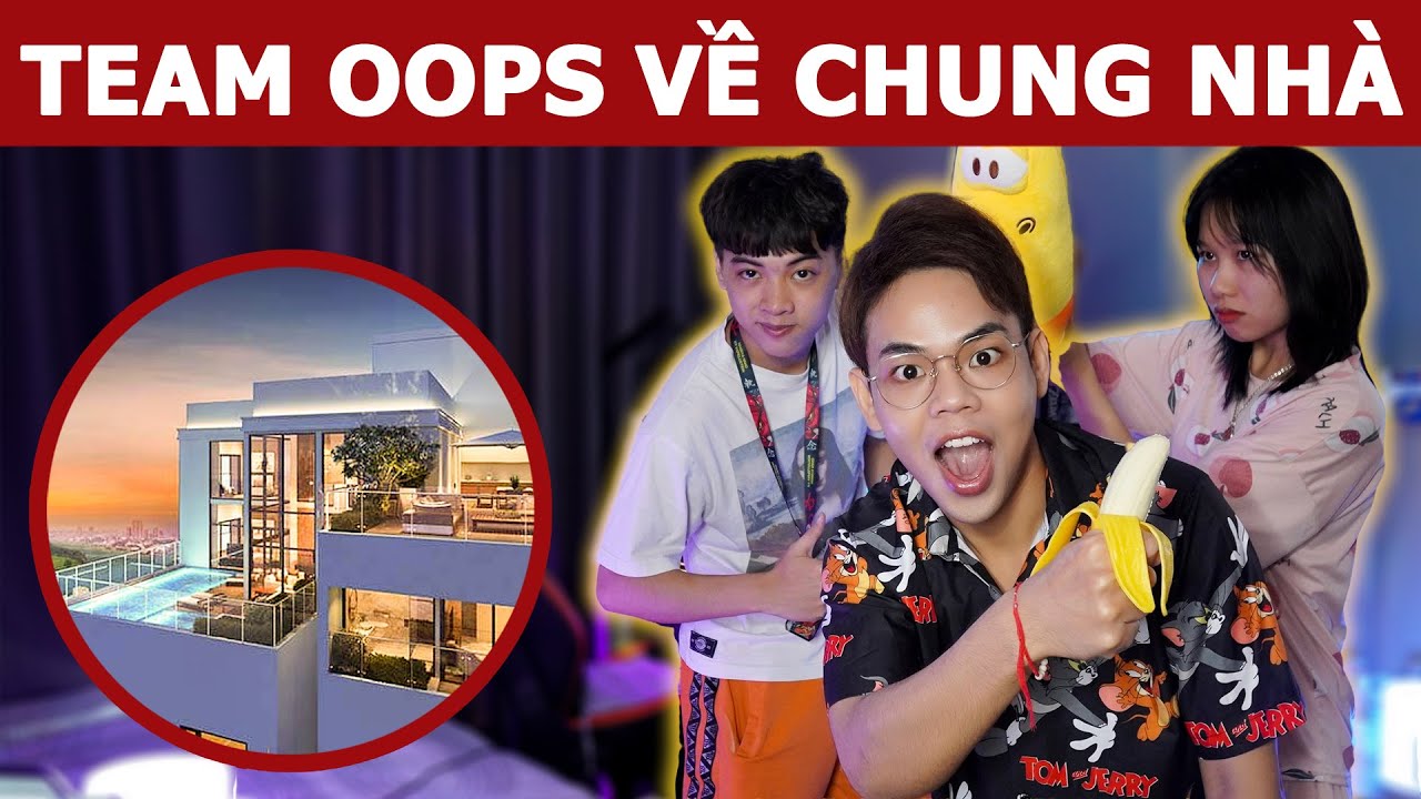 Team Oops về c&ugrave;ng một nh&agrave; v&agrave; th&ugrave;ng m&igrave; đặc biệt | Oops Banana Vlog 167