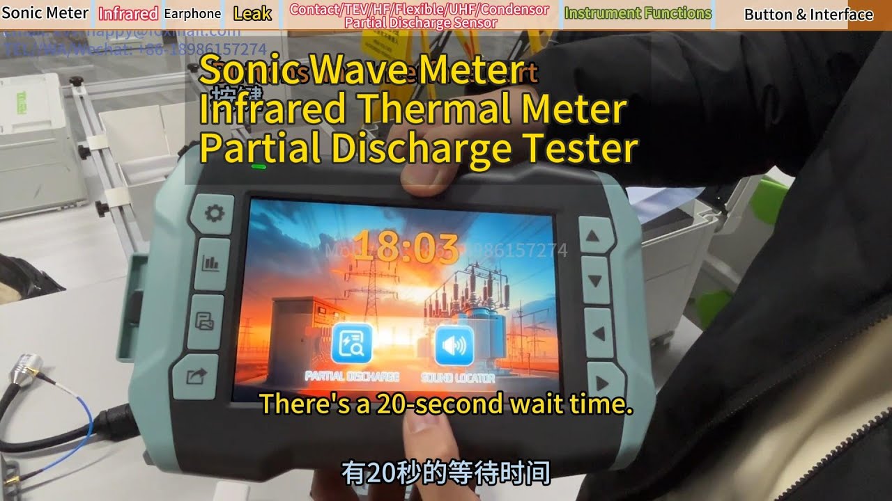 Sonic Wave Meter Infrared Thermal Meter Partial Discharge Tester-HD YOGA MANUFACTURING