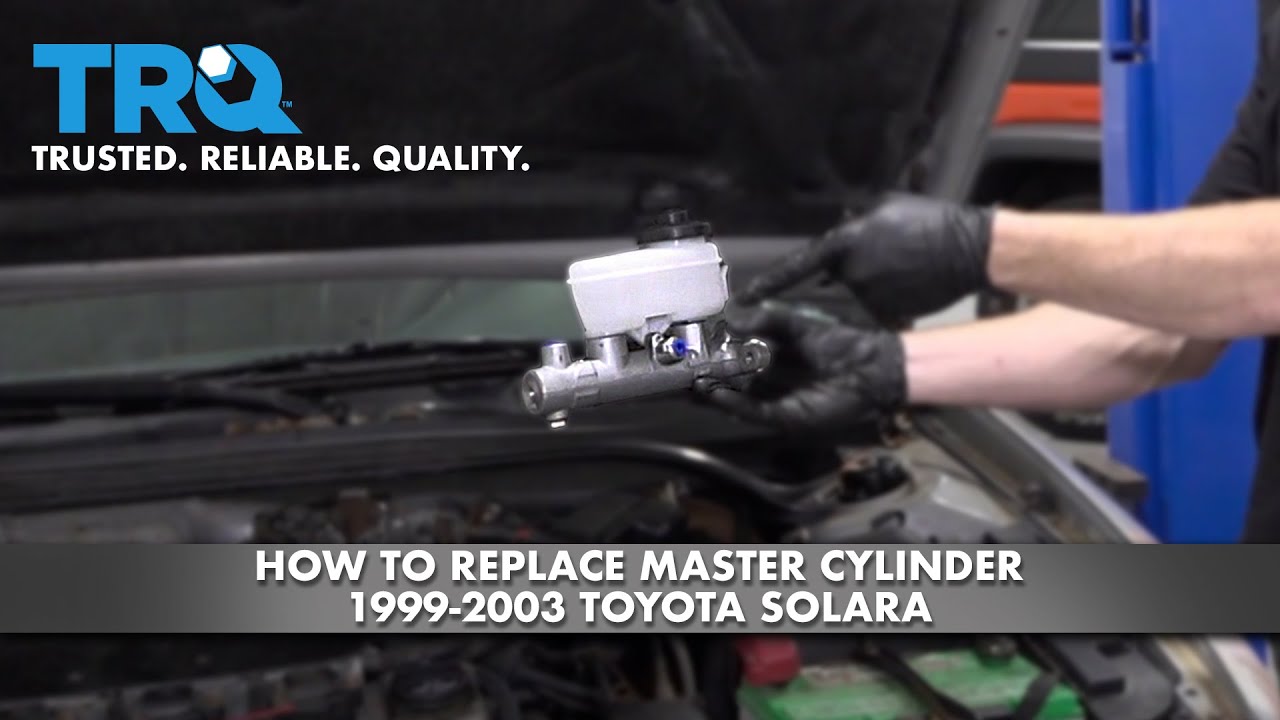 How To Replace Master Cylinder 1999-2003 Toyota Solara
