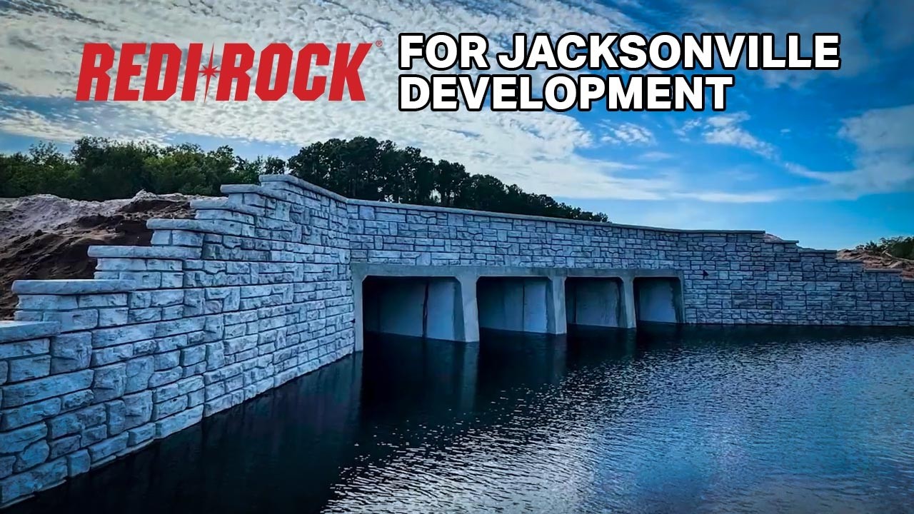 Redi-Rock Headwalls Save Serious Money at Seven Pines | Jacksonville, FL