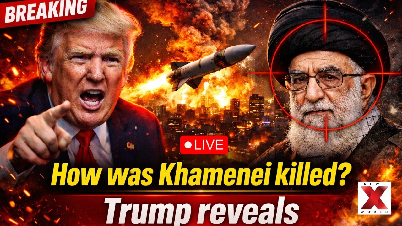 How Was Khamenei Killed LIVE : US Releases Footage Of Strikes During Iran War | NewsX World