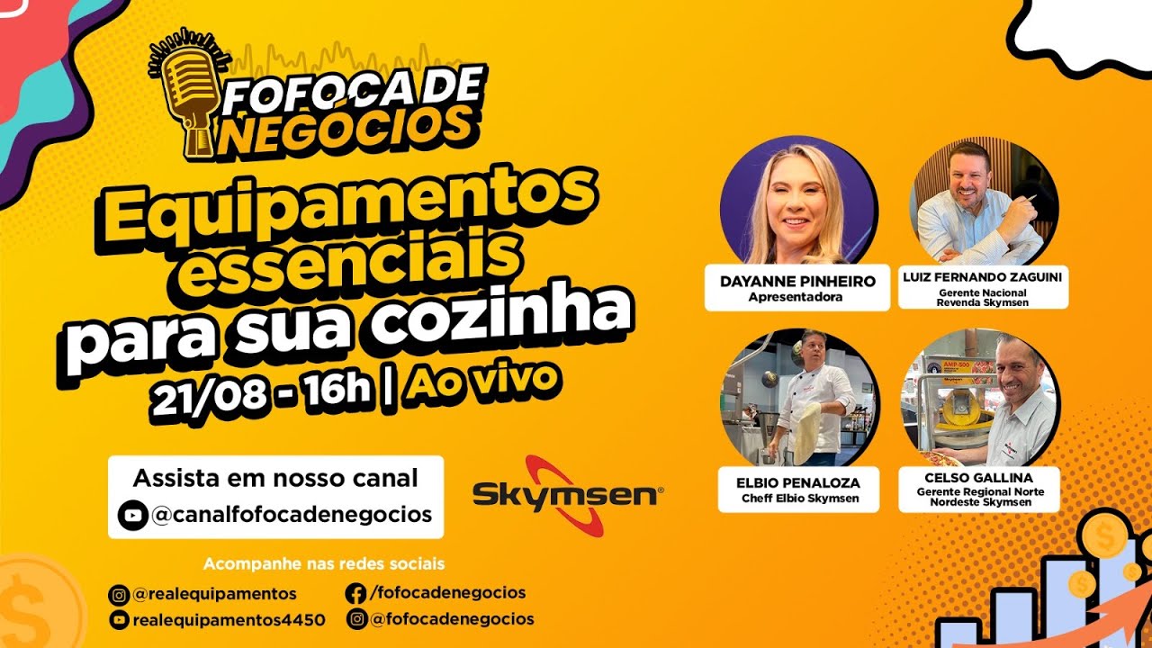 FOFOCA DE NEGÓCIOS - Equipamentos essenciais para sua cozinha