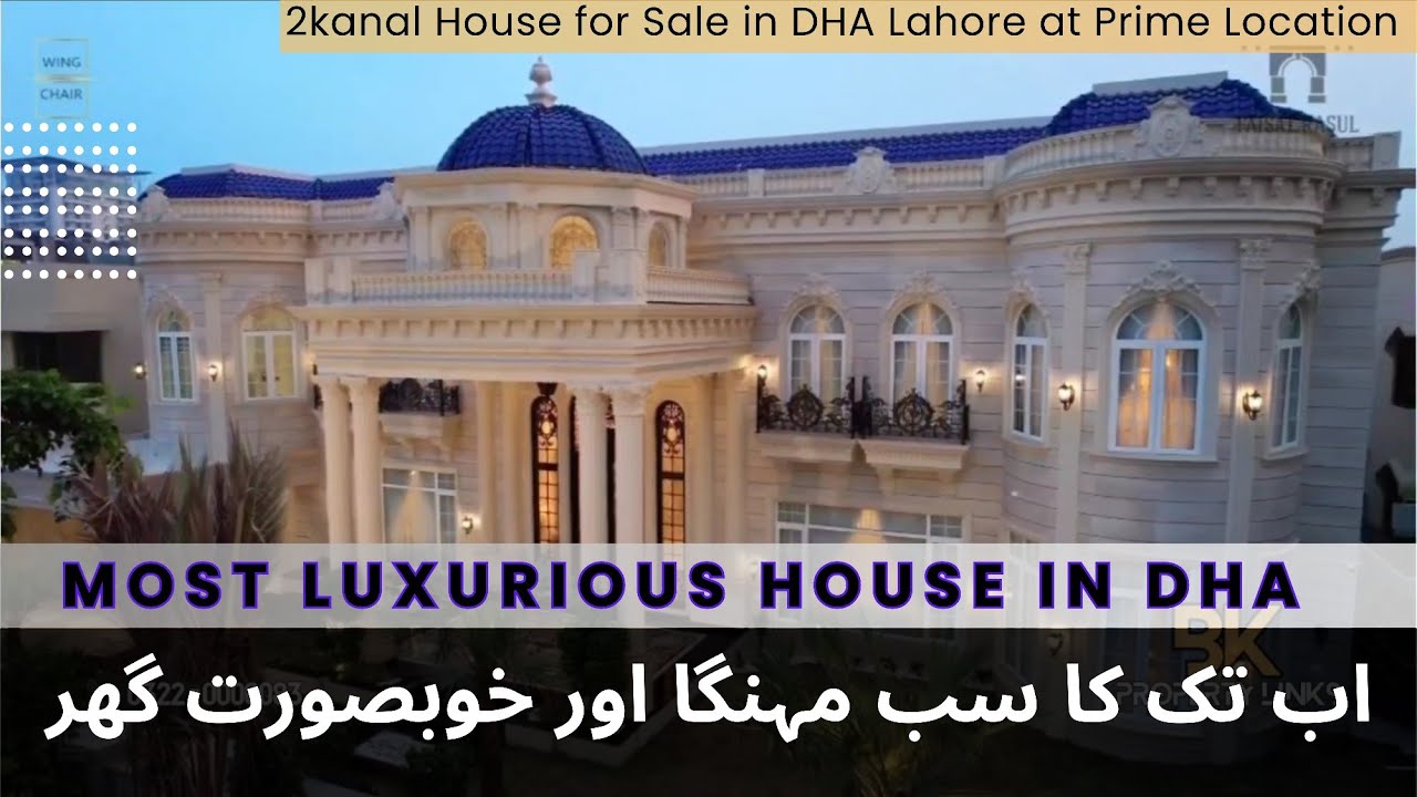 Most Luxurious 2kanal Furnished House in DHA Lahore | Prime Location | Design by Faisal Rasool