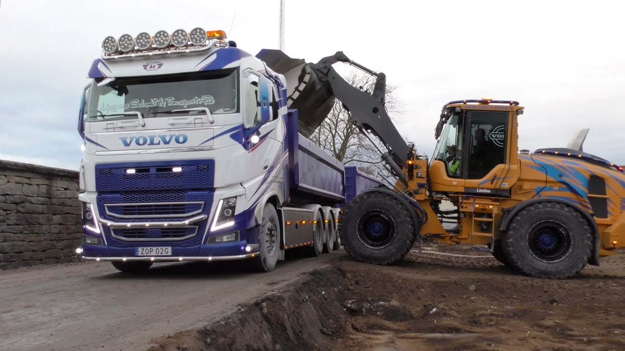 4K/Volvo team vid bygget i Visby 5 Dec 2024 ny