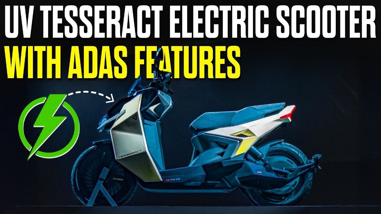 Ultraviolette Tesseract Electric Scooter With Some Cool Features | ADAS, 260+ KM Range & More.