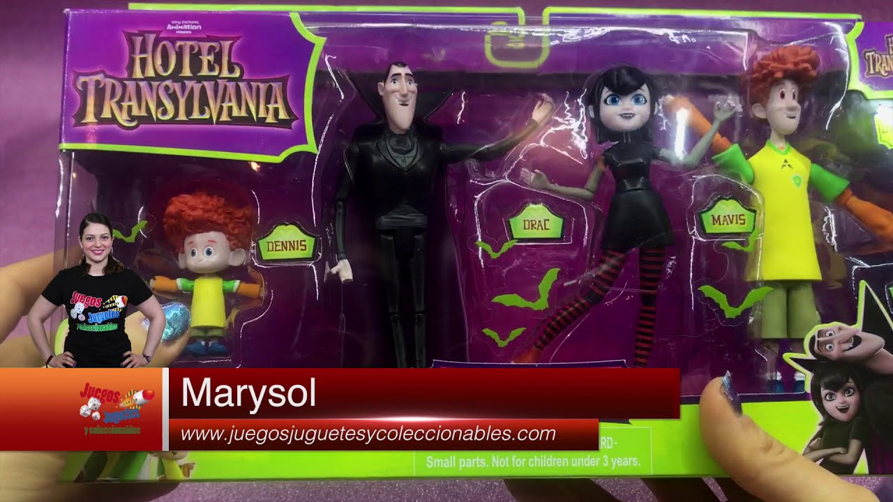 Juguetes Hotel Transylvania 3 Drac's Pack  Unboxing