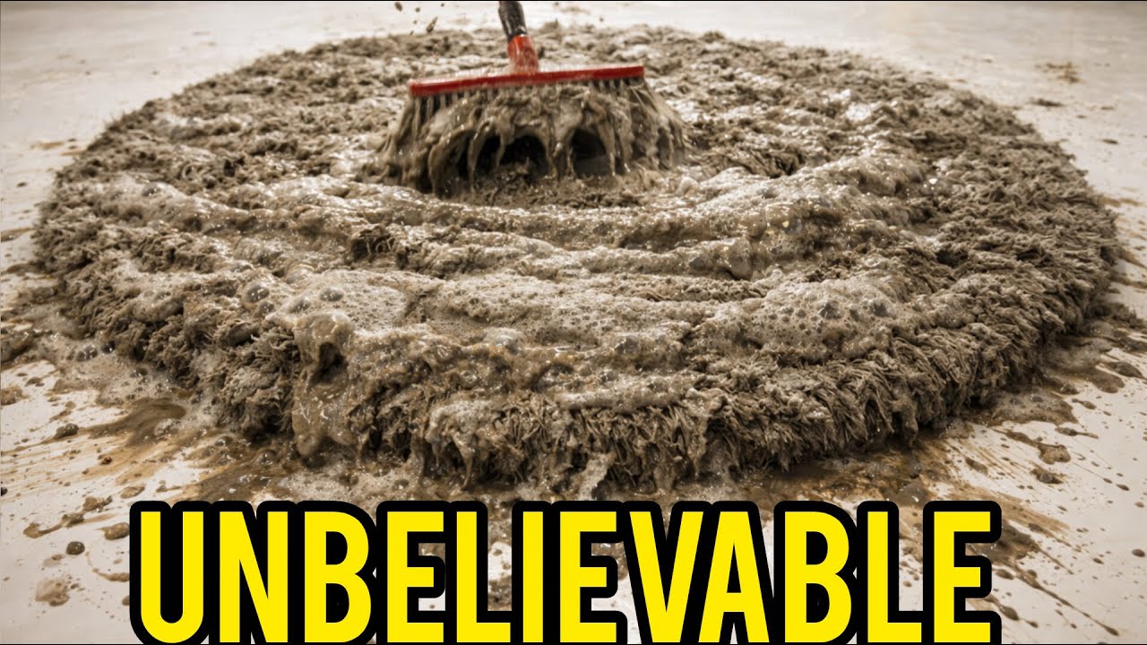 This Shaggy Rug Was FULL of Mud… Watch What Comes Out 😳 | Extreme ASMR