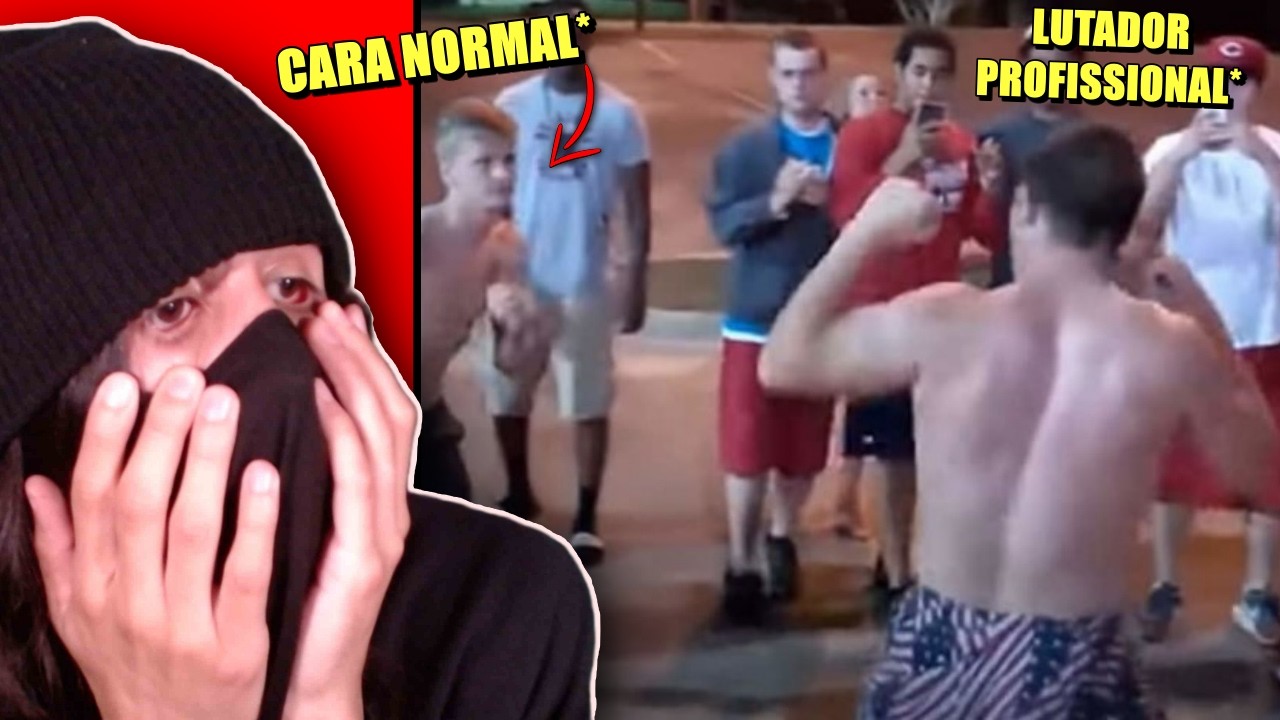 CARAS NORMAIS VS LUTADORES PROFISSIONAIS