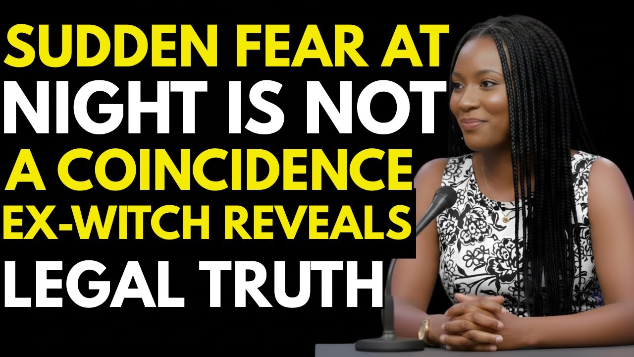 EX-WITCH REVEALS: Why Sudden Fear at Night Is NOT a Coincidence (Court of Heaven) 😨⚖️