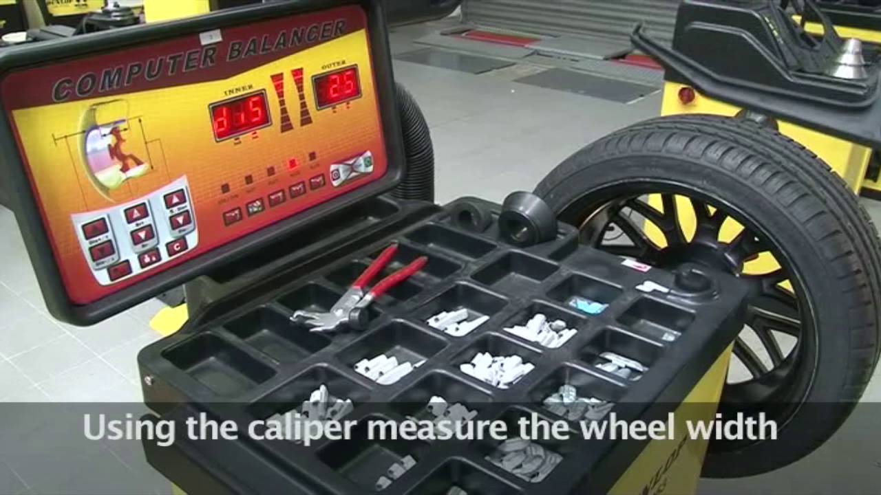 DUNLOP DWB953 Computerised Wheel Balancer Training Video