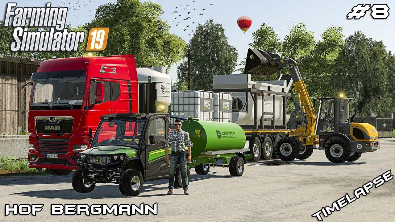 Making our own FERTILAZER with KEDEX | Hof Bergmann | Farming Simulator 19 | Episode 8