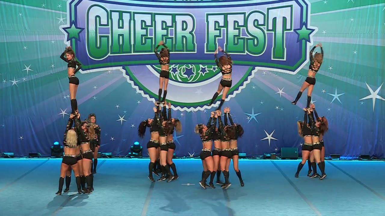Champion Cheer Academy  Flawless   Intl Open 5 Run 2