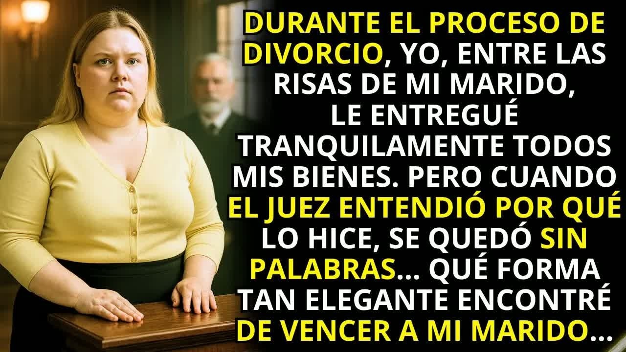 Acepté entregar todos mis bienes a mi marido, pero cuando descubrieron por qué lo hice