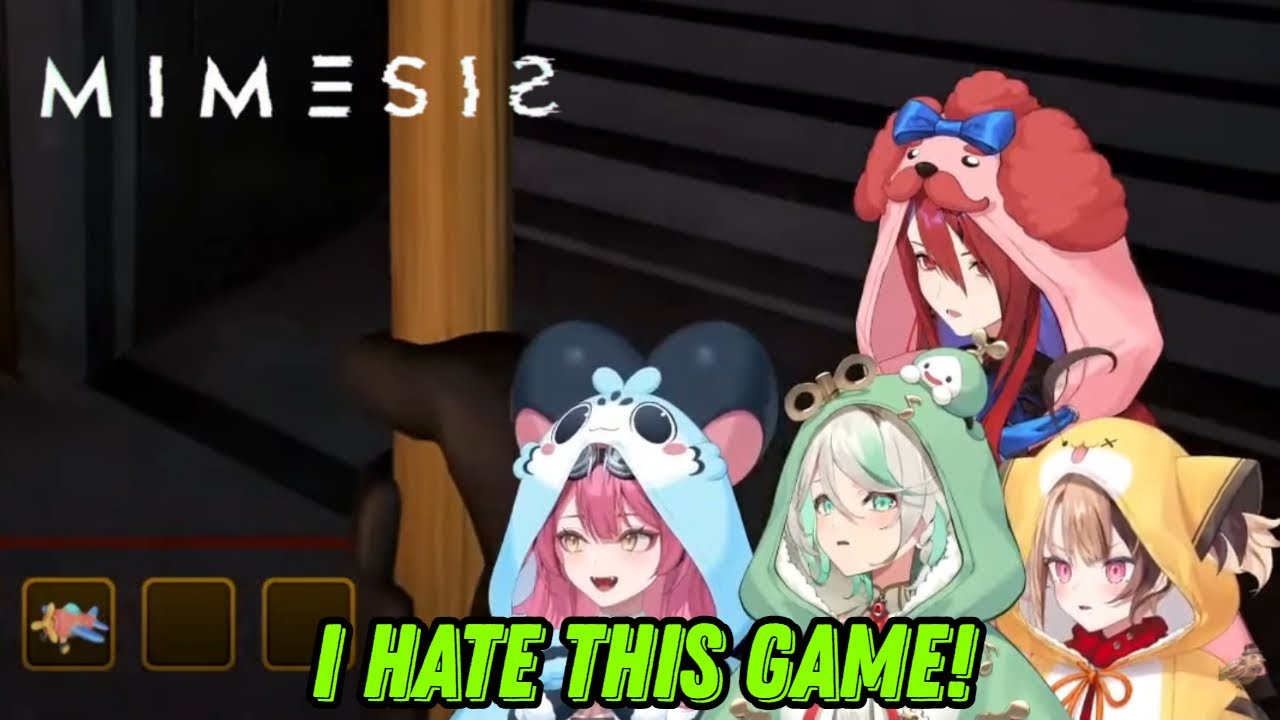 【MIMESIS】Cecilia got surrounded by mimics!【Hololive EN】