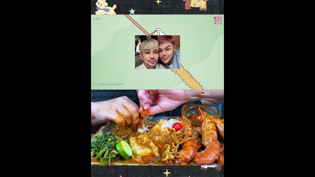 HUBUNGAN TERLARANG || Gue Punya Cerita x Mukbang #gpc #mukbanginternational 