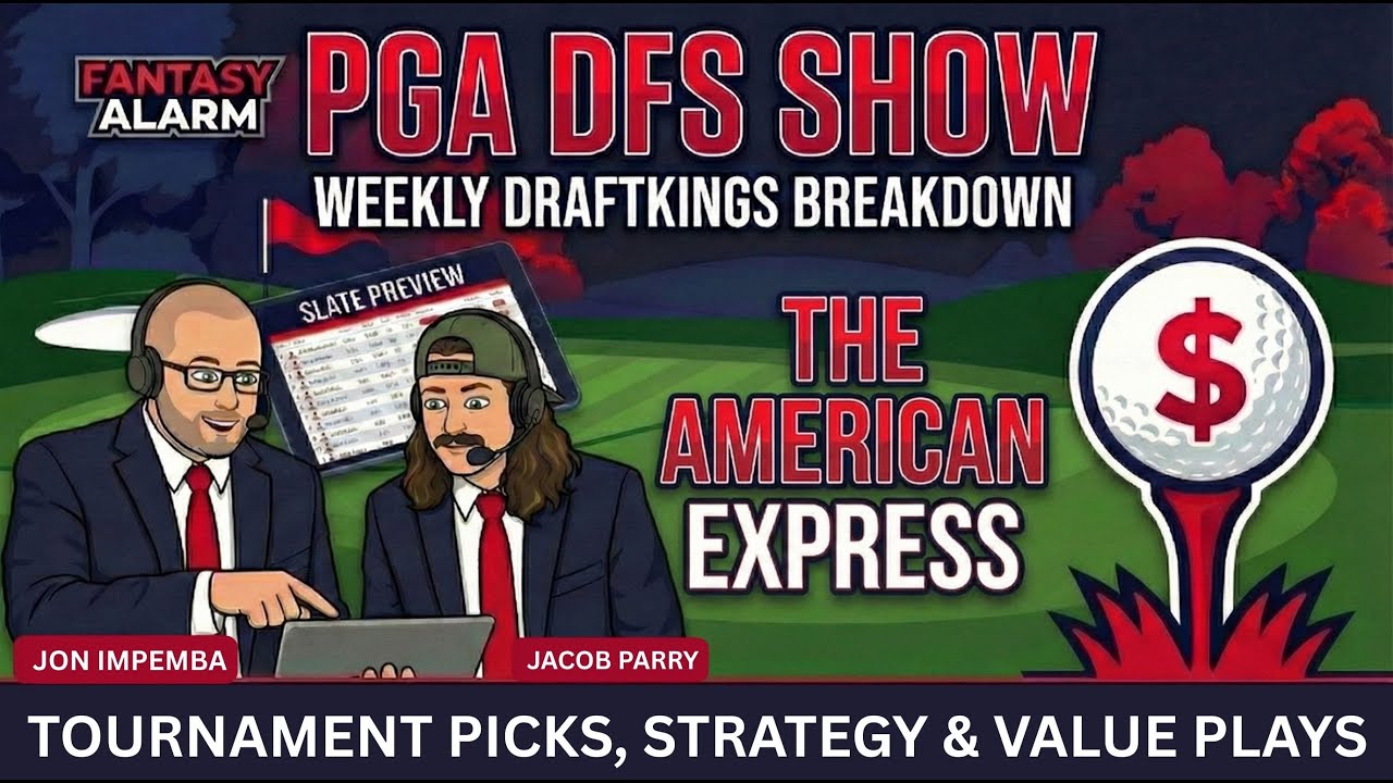2026 American Express DraftKings Picks & PGA DFS Strategy | Fantasy Alarm