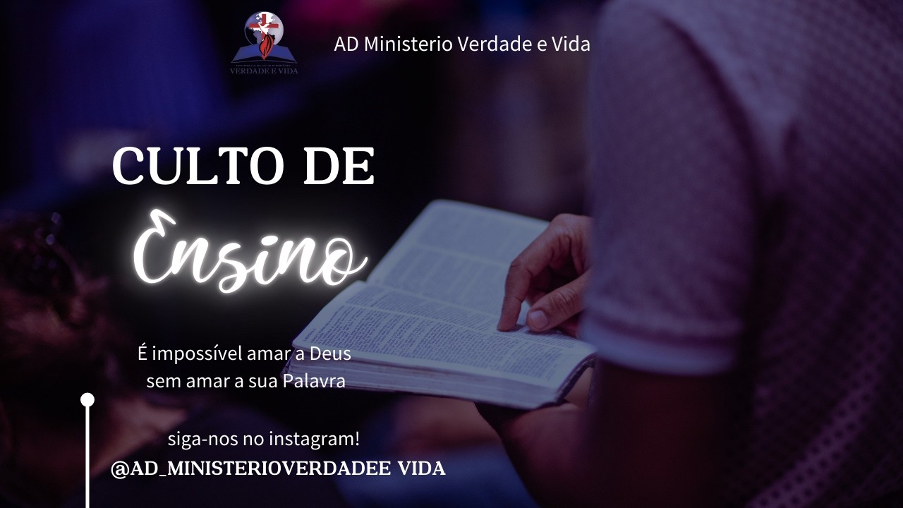 Culto de Oração/Ensino – IEADMVVPE  -  S. Lourenço - Ev. Valdemir Joventino