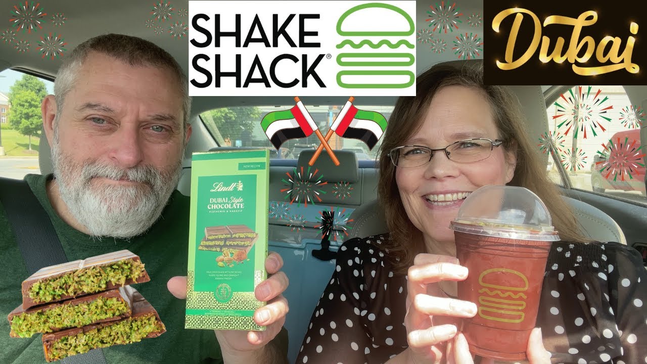Shake Shack Dubai Shake & Lindt Dubai Style Chocolate Review