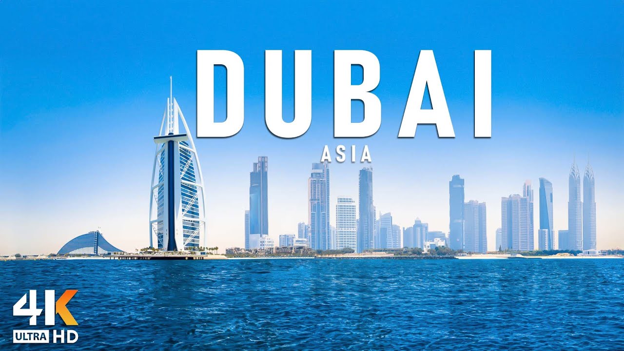 Dubaii 4K -музыкальная музыка с красивым природным ландшафтом -4K Видео UHD