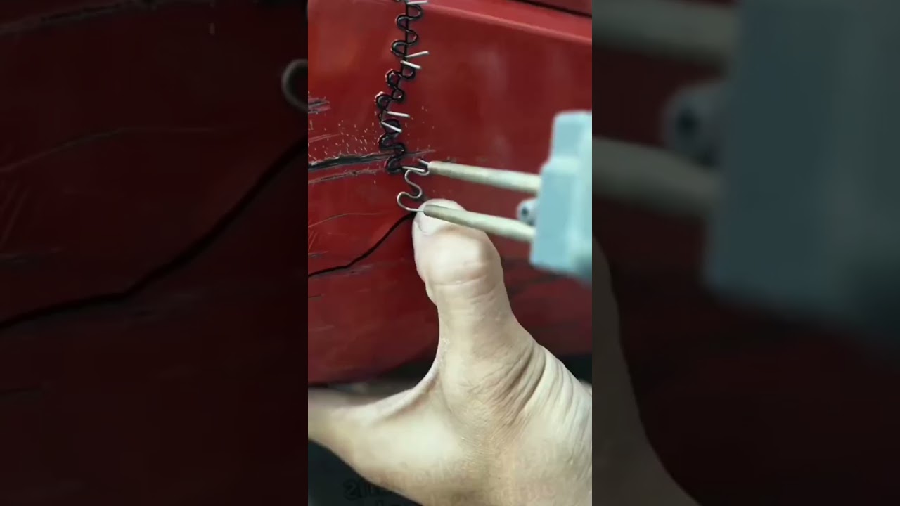 Como remendar e consertar para-choque quebrado F&aacute;cil F&Aacute;CIL