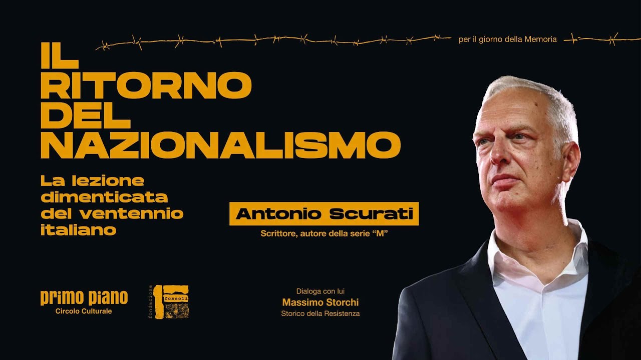 Antonio Scurati | Il ritorno del nazionalismo - La lezione dimenticata del ventennio italiano