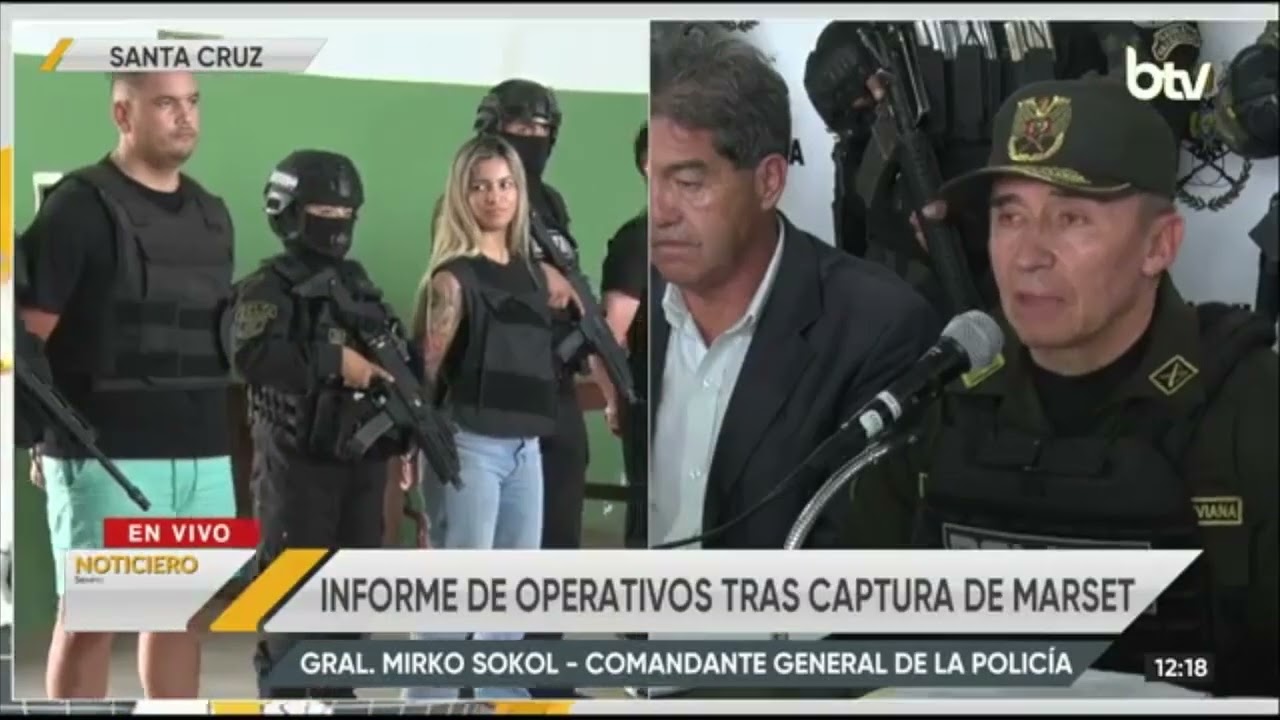 Comandante general de la Policía, Mirko Sokol brinda informe