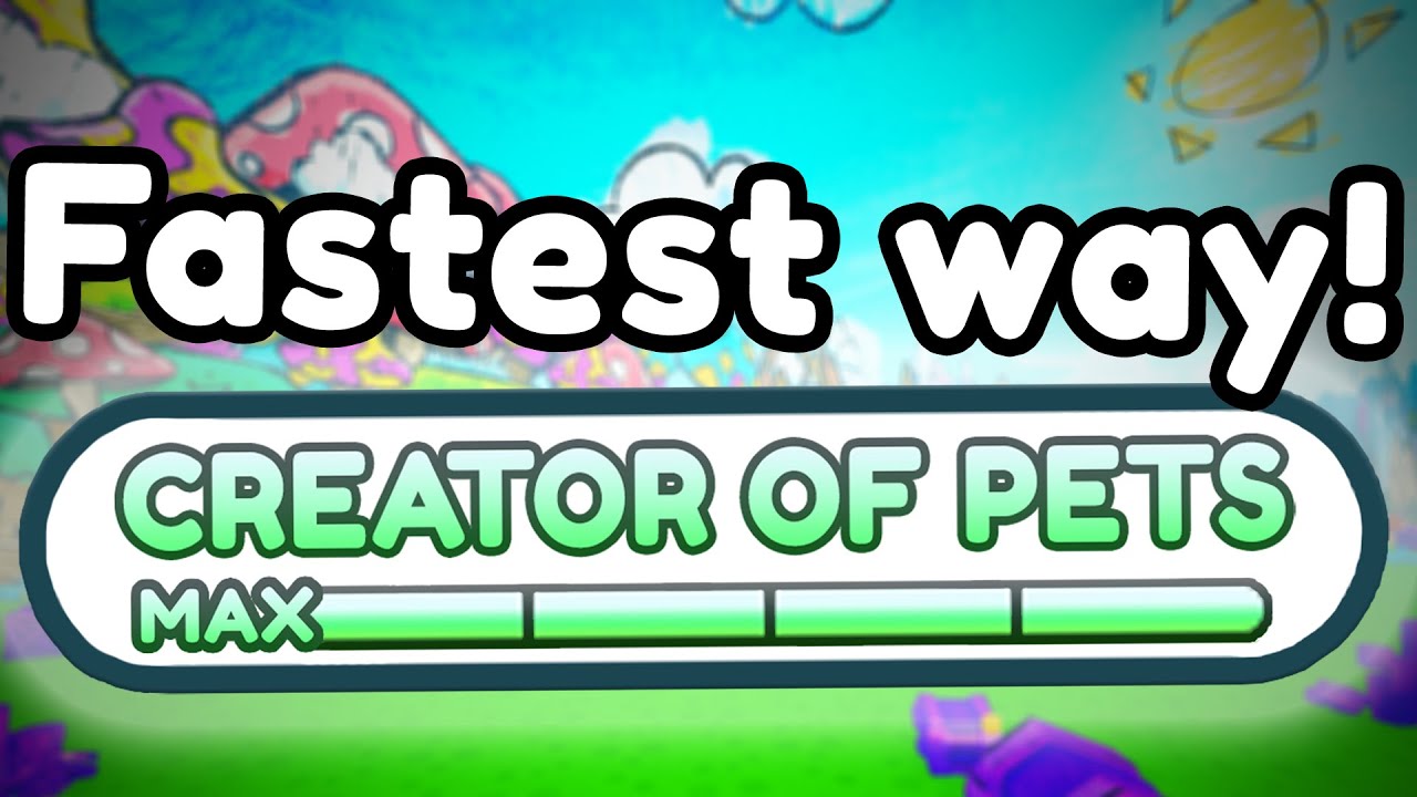 FASTEST WAY to get MAX RANK (Pet Sim X)