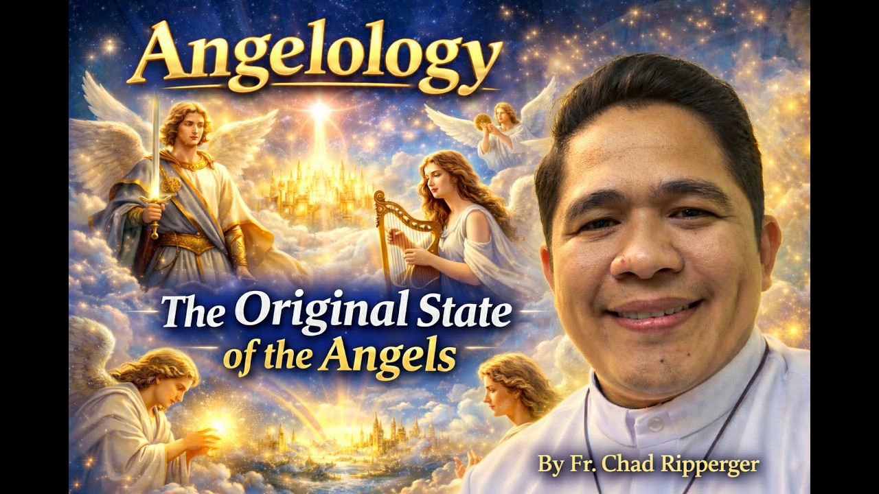 Rev. Fr. Darwin Gitgano - ANGELOLOGY - THE ORGINAL STATE OF THE ANGELS