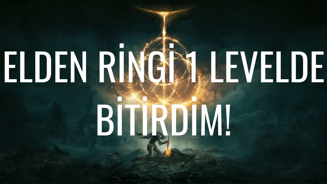 ELDEN RİNGİ 1 LEVEL BİTİRDİM! HEMDE 16 SAATTE!