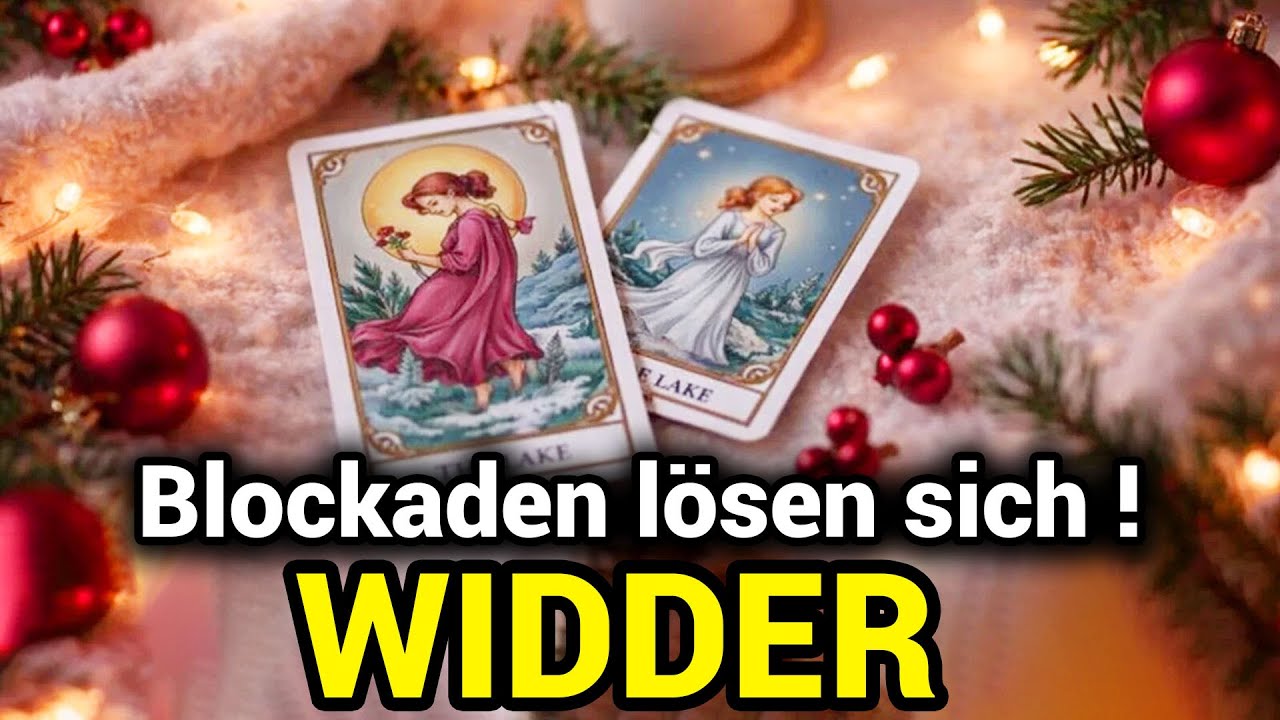 WIDDER♈️ ALLES WENDET SICH! JEMAND WILL DICH NICHT VERLIEREN . EINE KRAFTVOLLE....