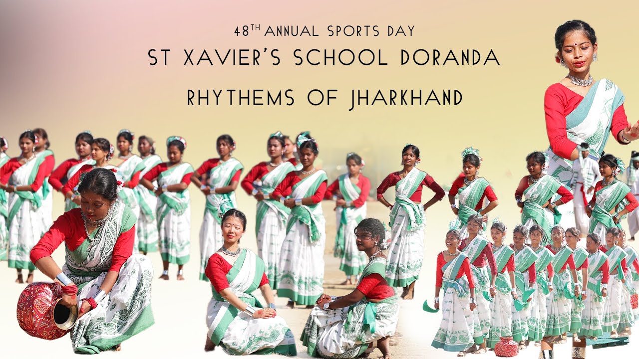 RHYTHMS OF JHARKHAND - ANNUAL SPORTS 2025 | SENIOR SECTION @SXD