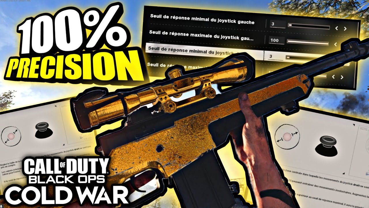 ASTUCE INCROYABLE POUR AMÉLIORER SON AIM sur COLD WAR ( Black Ops Cold War )