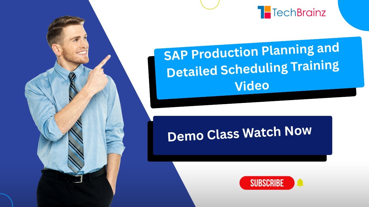 SAP PP/DS Training Video | SAP Production Planning and Detailed Scheduling Training Video