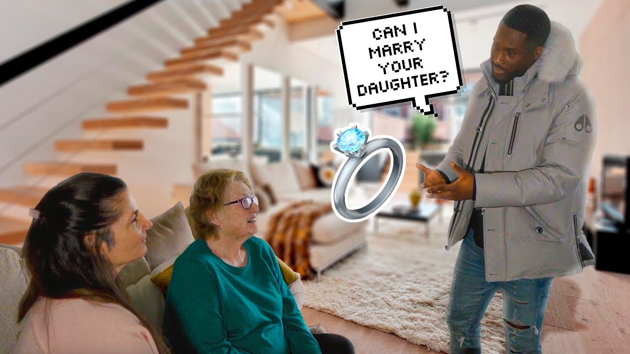 Asking My Girlfriend’s Mom For Her Daughter’s Hand In Marriage *EMOTIONAL*
