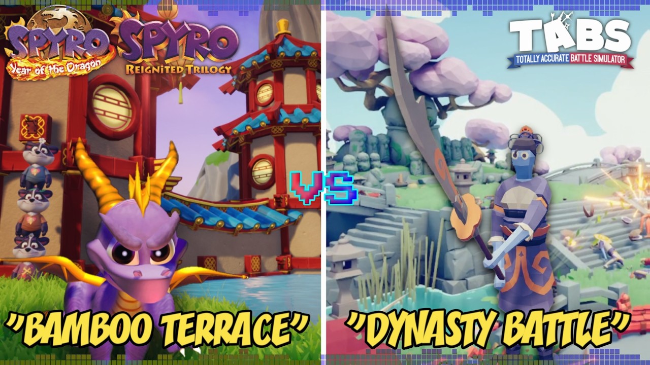 Bamboo Dynasty 🎶 Spyro 3 / TABS [ MASHUP ]