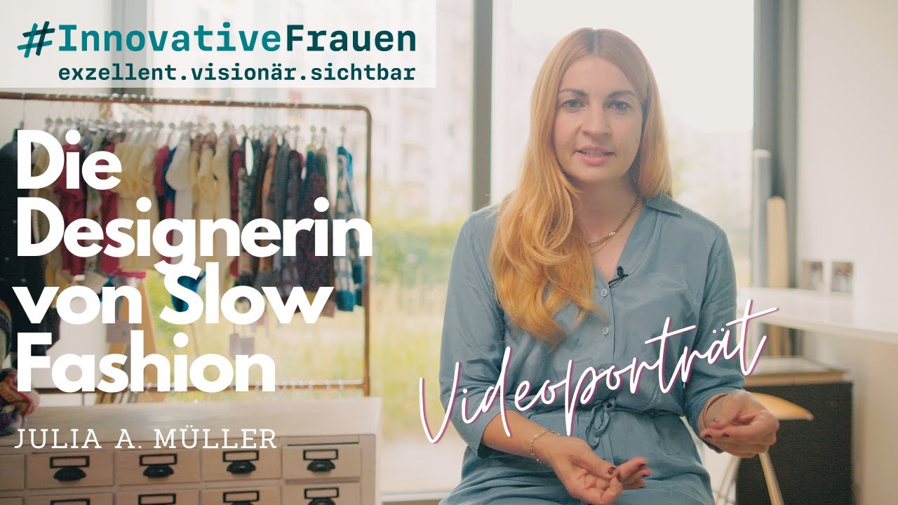 Innovatives Konzept ohne Abfall: Nachhaltige und faire Mode von Gr&uuml;nderin Julia A. M&uuml;ller.