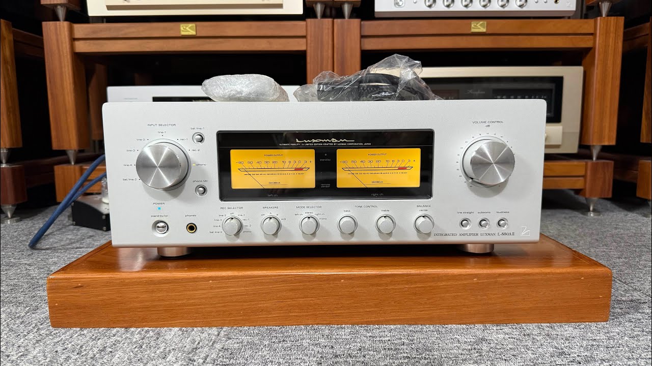 Luxman L-550AII✅lựa chọn lý tưởng cho người yêu nhạc trải nghiệm chất âm đặc trưng của Luxman ClassA
