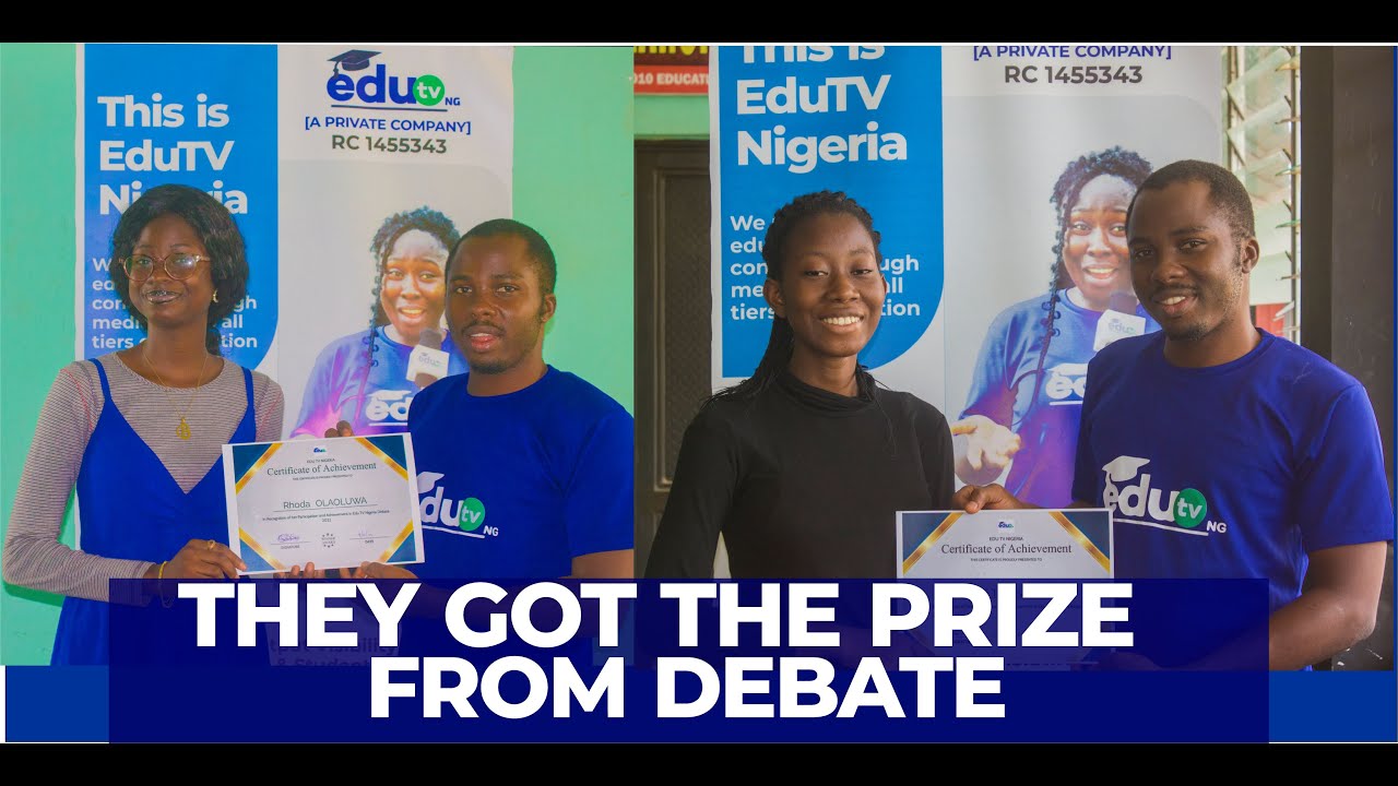 THEY GOT THE PRIZE - FROM HOT DEBATE - EDUTV DEBATE NasDaily