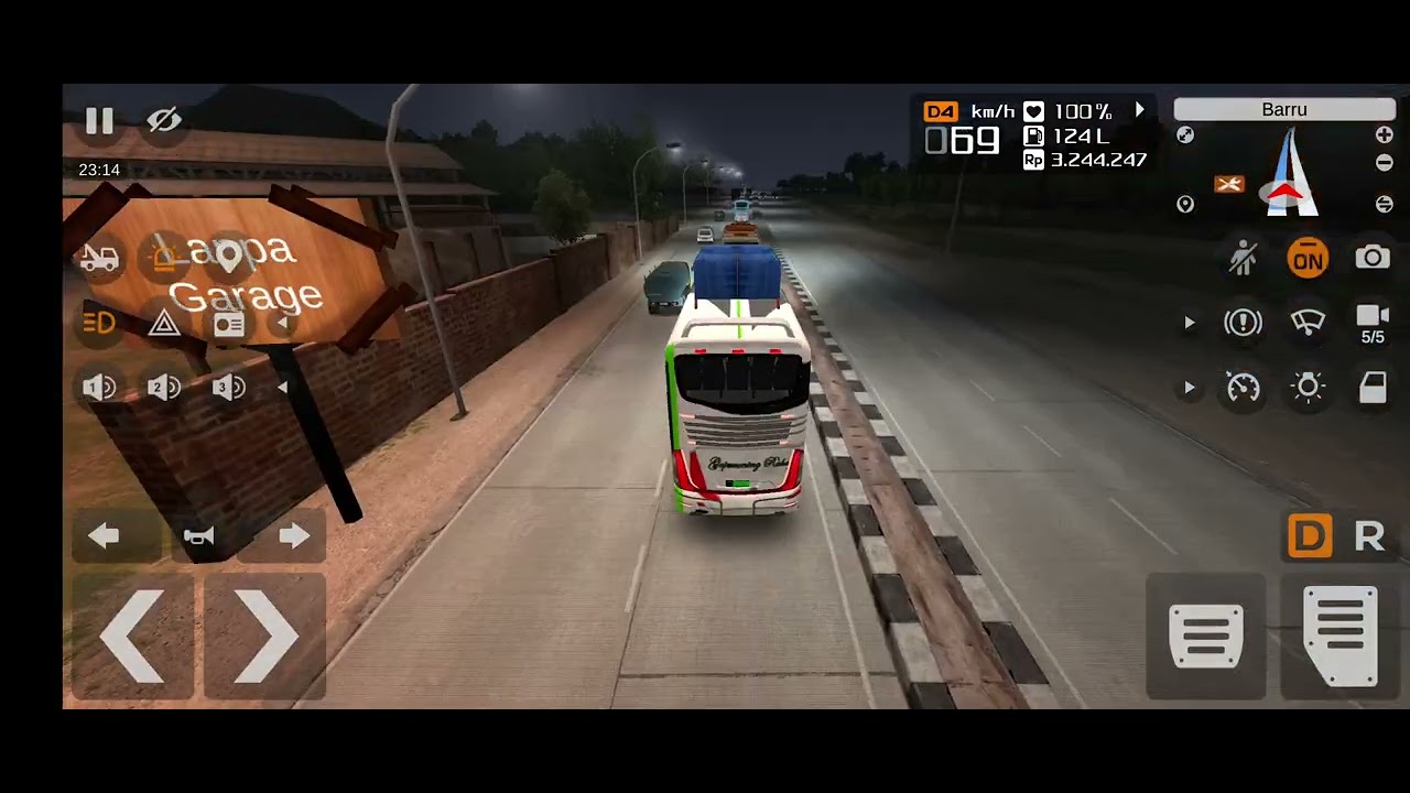 Simulator bus Gapurahing Rahayu full set 