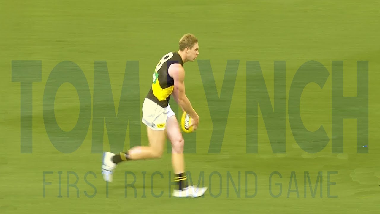 Tom Lynch first Richmond game | 3 Goals