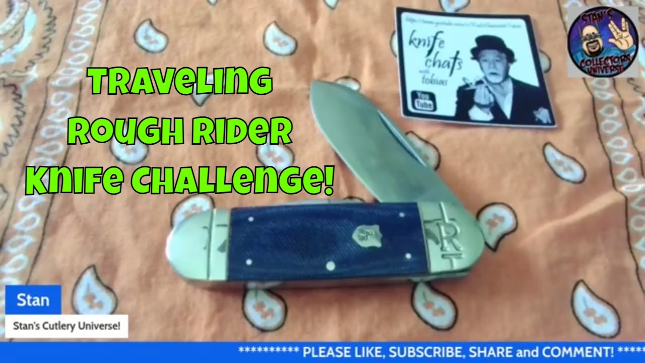 Ножевой челлендж Travelling Rough Rider; RR2348! @KnifeChatswithTobias #edcknife #cutlery #edc