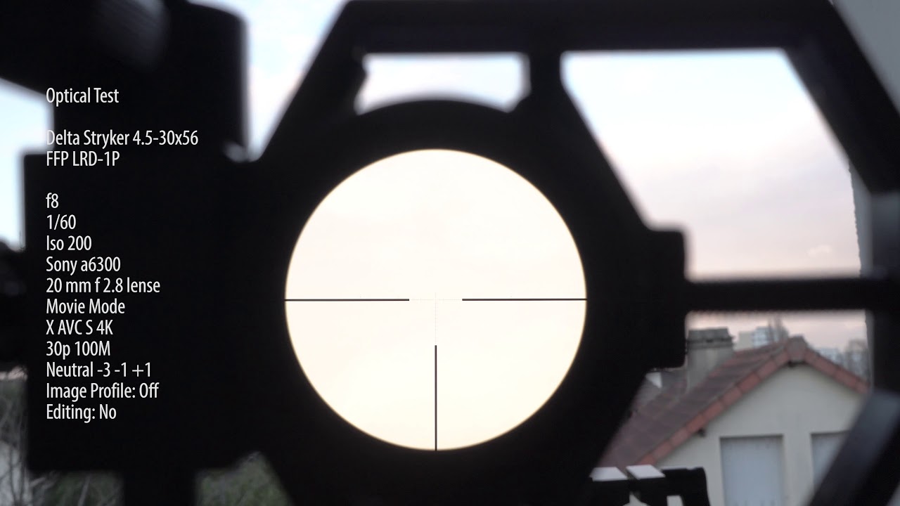 Delta Optical Stryker 4-5 30x56 FFP LRD 1P Test 1 Day