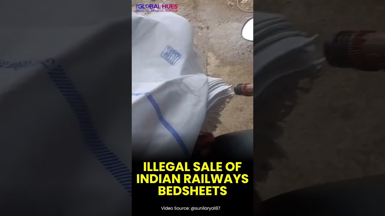 #government Supplies Sold On #streets 🚨 Official #indianrailways Bedsheets #exposed In #bhind 🚨 #tgh