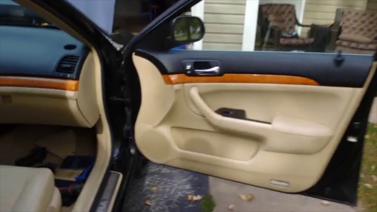 Acura TSX SRS Module Removal