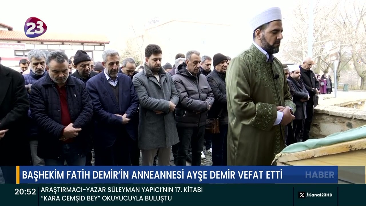 BAŞHEKİM FATİH DEMİR’İN ANNEANNESİ AYŞE DEMİR VEFAT ETTİ