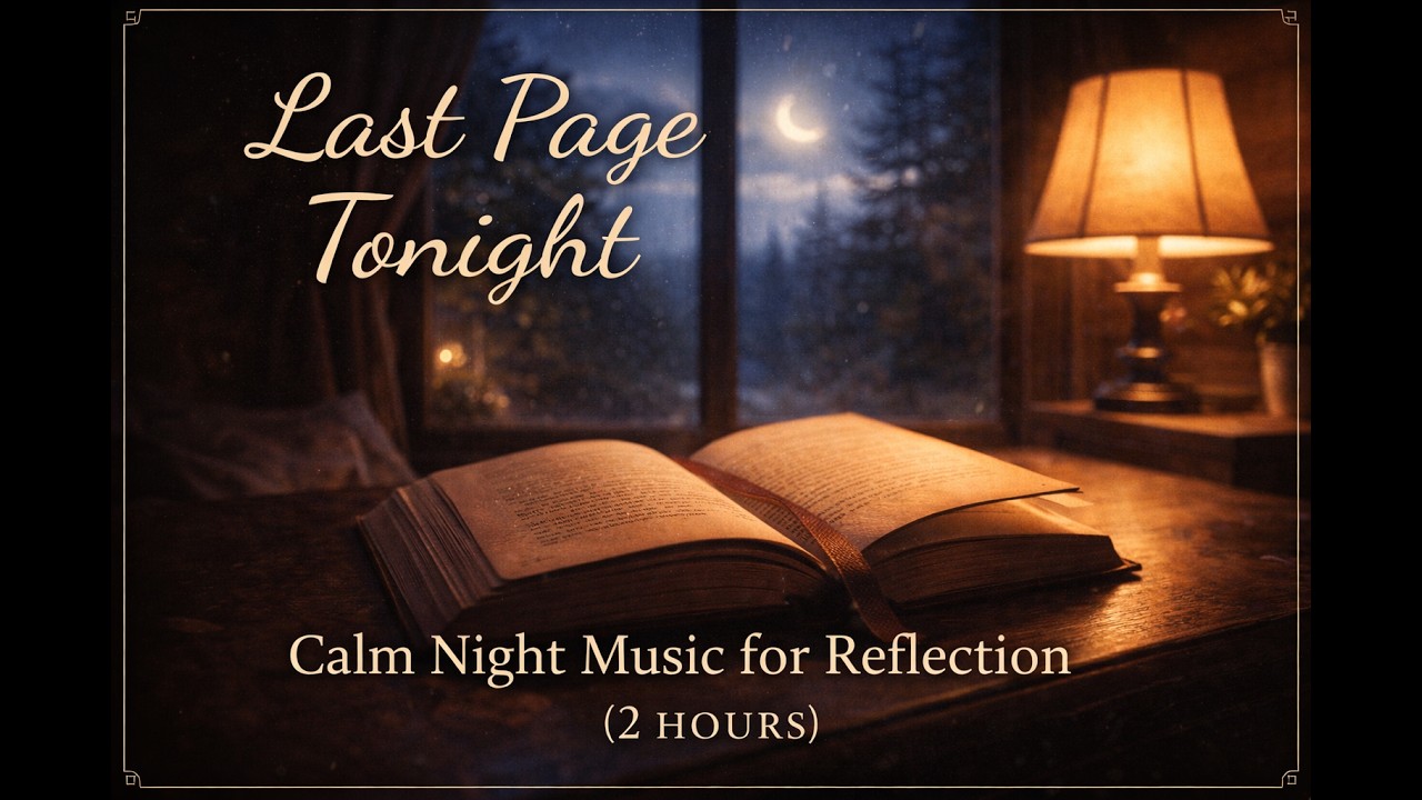 Last Page Tonight | Calm Night Music for Reflection (2 Hours)