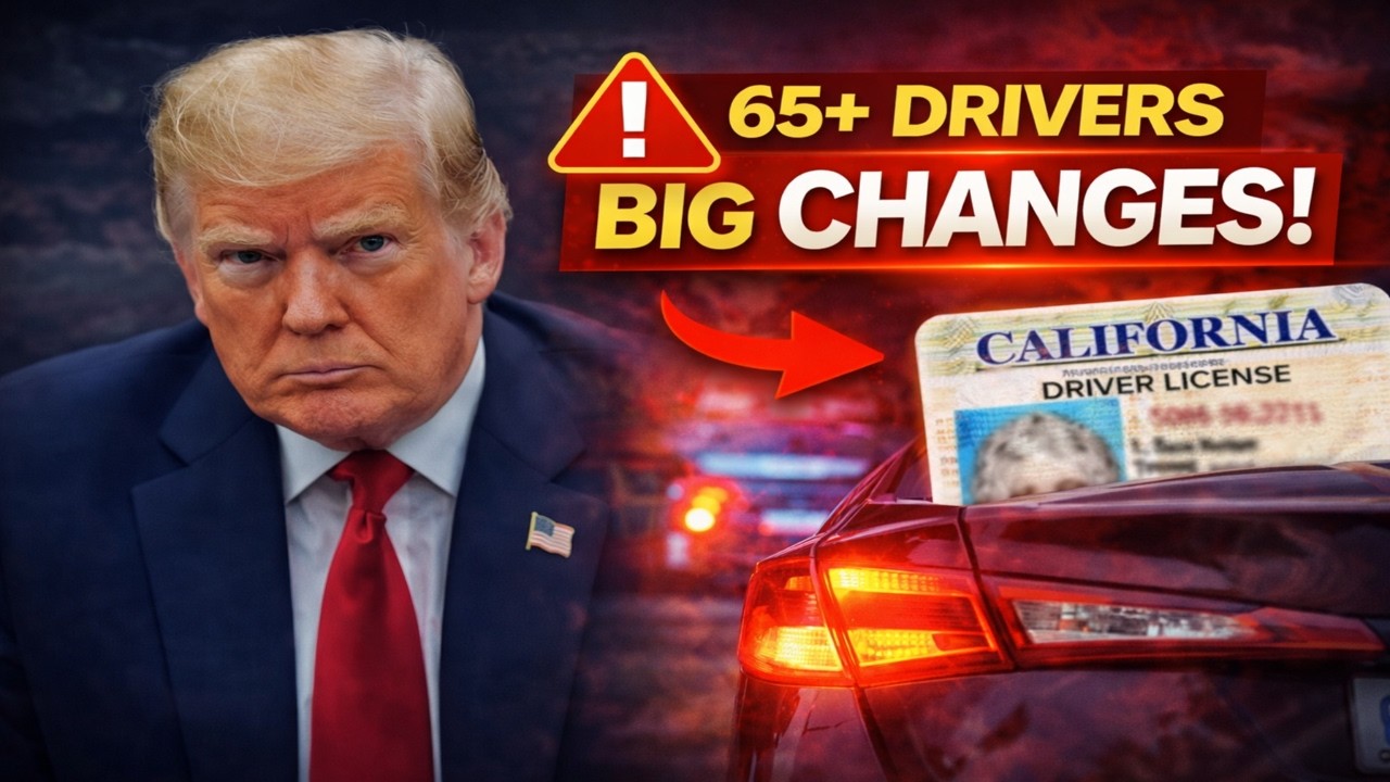 BREAKING! If You&rsquo;re 65+, These 3 DMV Rule Changes Could Affect Your License