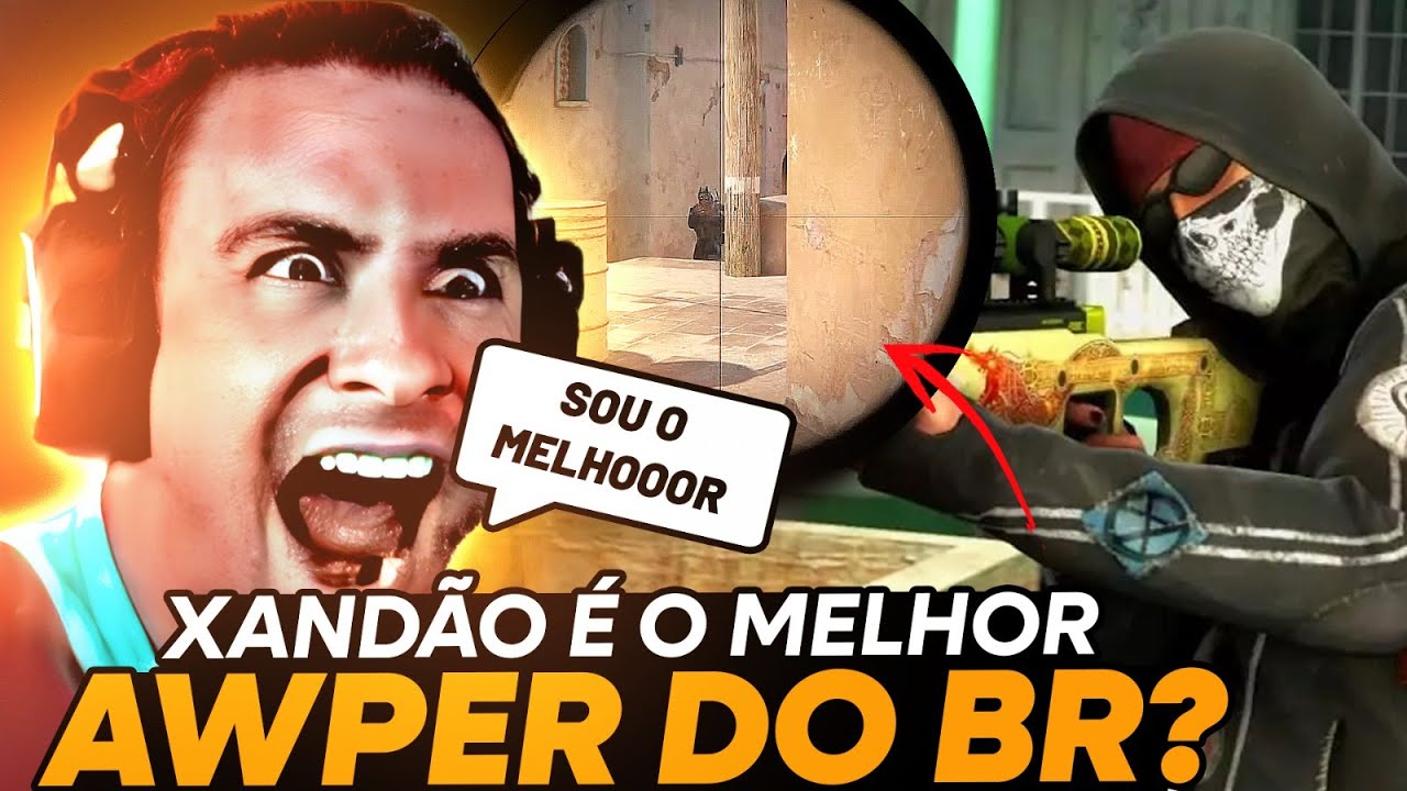 SUPER XANDÃO É O MELHOR SNIPER DO CS 2