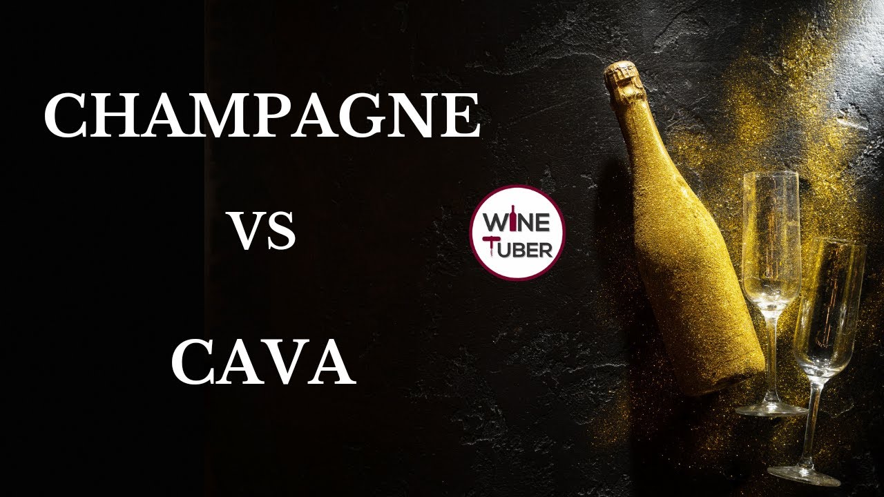 Champagne vs Cava. The differences between Champagne & Cava | ‎@Wine Tuber