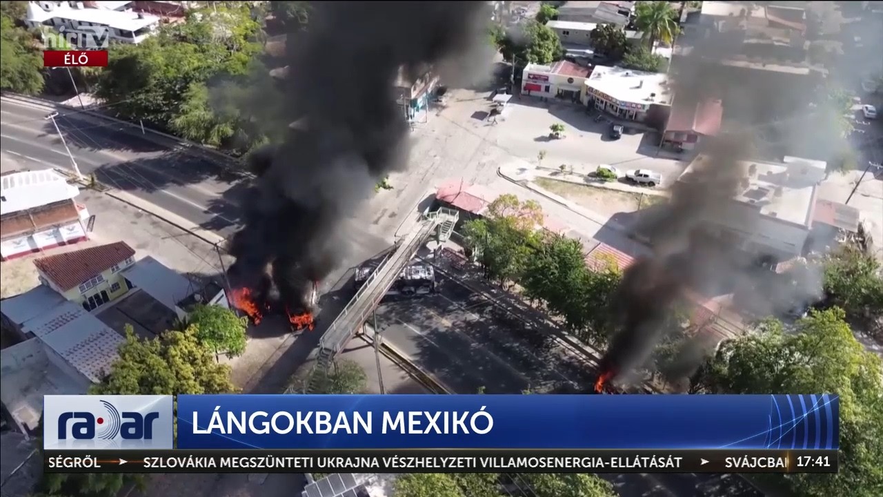 Lángokban Mexikó - HírTV